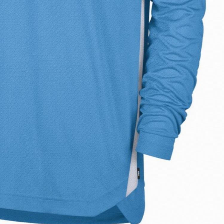 Nike Dri-Fit NBA Color Block Long Sleeve Basketball Shirt Unisex tops FZ0088-462