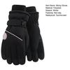 זוג כפפות סקי לנשים מונעות החלקה עמידות למים חסינות רוח טאצ'סקרין פליז תרמיות חורף מזג אוויר קר חמות עבות כפפות רכיבה על אופניים חיצוניות