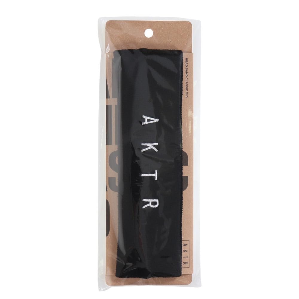 AKTR Basic Classic Black Headband, MID, 522-015021, (Black/FF/Men's, Women's)