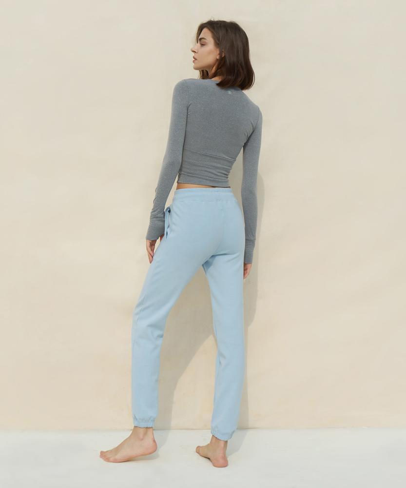 Debiweeo Attitude Sweatpants Devi-B0033-Baby Blue