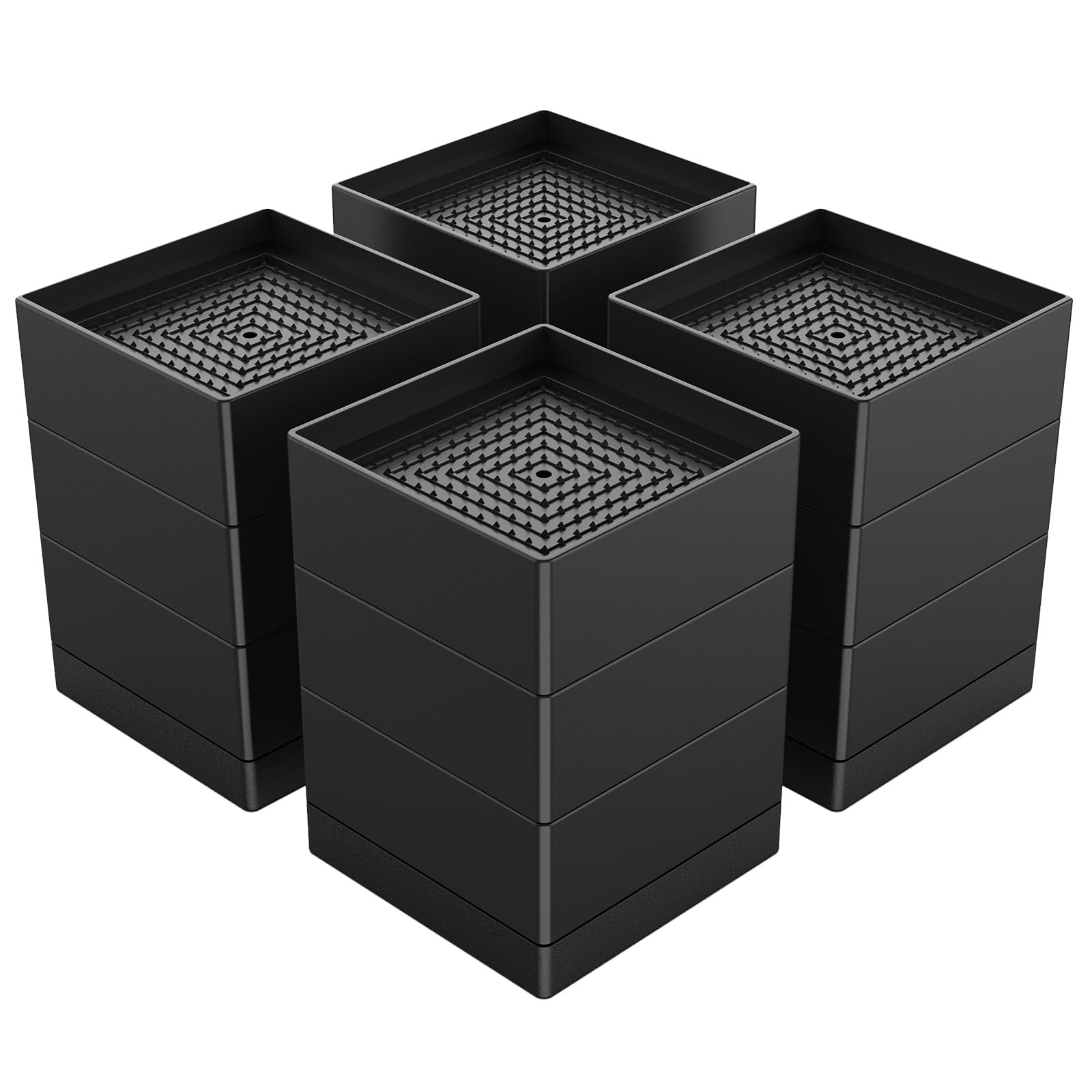 

Umelee Washing Machine Leg Washing Machine Stand with Adjustable Height for and Reduces Vibration and Prevents Floor Pack of Black Raiser, 10.8cm, чорний