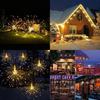 Firework Copper Led Fairy Wire String Lights Remote Control Christmas Decor