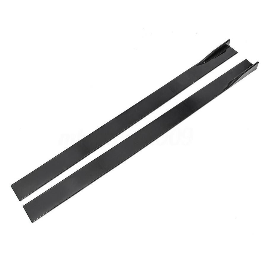 Side Skirt Extensions Splitters For -For Car Sedan Coupe 2 Door 4 Door Universal -For BMW F10/F11 520i 528i 535i...