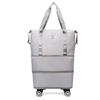 Oxford Cloth Large Capacity Travel Bag Dry Wet Separation Storage Business Travel Luggage Bag Detachable Universal Wheel