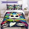 3pcs Duvet Cover Set (1*Duvet Cover + 2*Pillowcase, Without Core), The Nightmare Before Christmas Print Soft All‑Season Bedding Set, Home Bedroom Deco