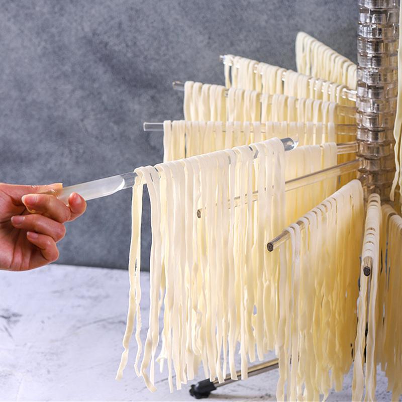 YOMDID Rastrelliera Creativa per Asciugare la Pasta Pratico Supporto per Asciugare Noodles Spaghetti Portatile Supporto per Appendere la Pasta Strumenti per Pasta da Cucina