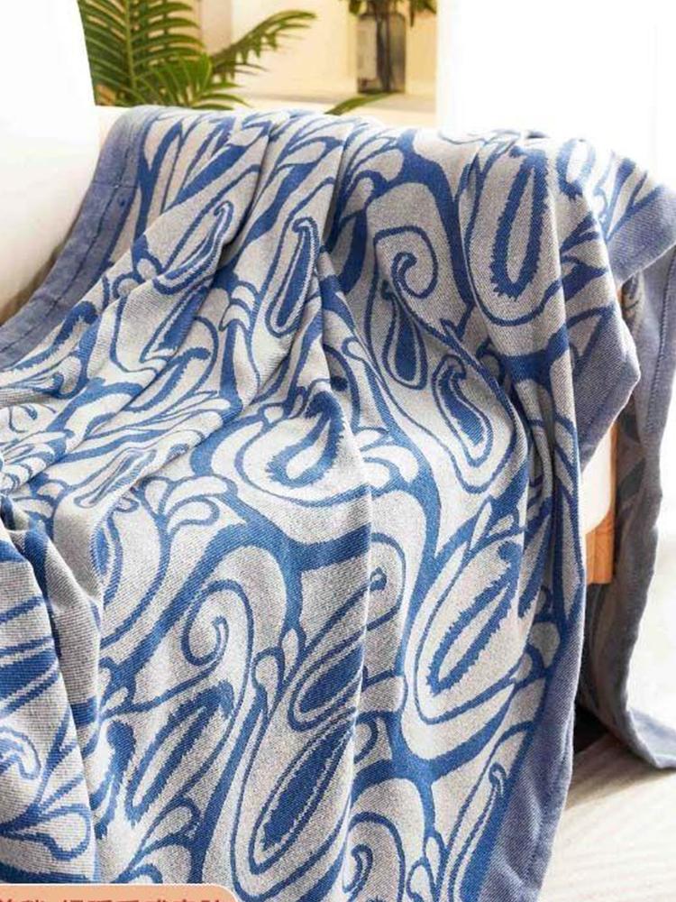 Druckdecke Luxus Mode Gestrickter Kaschmir Damen Schal Winter Damen Warmer Schal Pashmina Mujer Foulard Großer Wickelschal Neu