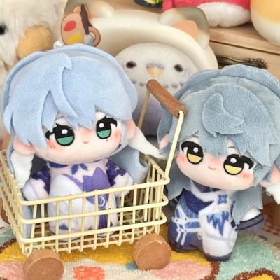 Stuffed 10cm Honkai: Star Rail Sunday Robin Cute Plush Doll Keychain for Fans Collection or Kids Adults Birthday Gift