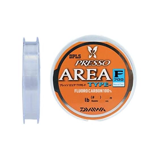 DAIWA Presso Area TYPE-F (Флюоро) 100м 2,5фунта (#0.6) Натуральный чистый