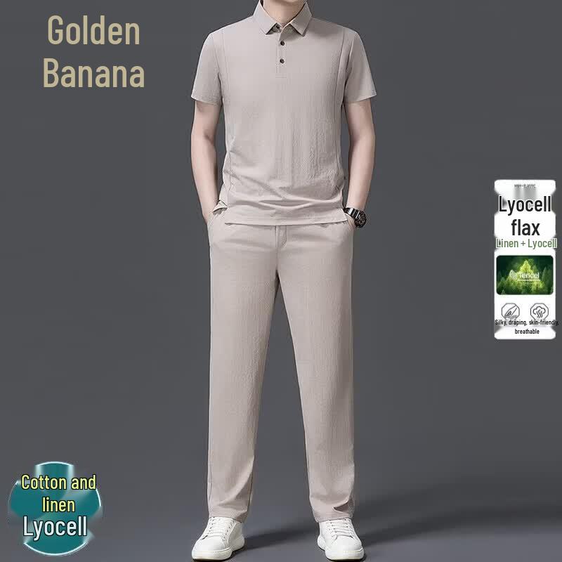 

Jinjuan Men s Cotton Linen Summer Collection 2XL