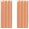 VidaXL Rideaux en voile avec œillets 2 pcs terre cuite, rideau en filet, rideau transparent, voile de fenêtre, traitement de 4102140