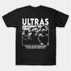T-shirt Uomo Grafica Ultras Audace Abbigliamento per Tifosi di Calcio con Slogan ULTRAS Stampa Folla Casual Girocollo Manica Corta - Uomo'...