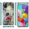 Street Art Banksy Graffiti Phone Case For Samsung Galaxy A52 A32 A22 A12 A51 A31 A50S A30S A20S A10S Note 20 Ultra 10 Plus S10 A