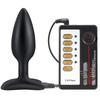 Multi-Frequency Silicone Anal Plug with Stepless Speed Control for G-Spot Stimulation and SM Play.
