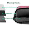 AKA Sorority 1908 Pink Green Print Laptop Bag Fit 13 14 15.6 Inch Water Resistant Laptop Case Computer Bag for Business Travel