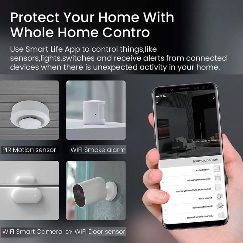Tuya Zigbee 3.0 Gateway Hub Smart Home Wireless Bridge Smart Life APP Remote Control Automation Device Works with Alexa Google