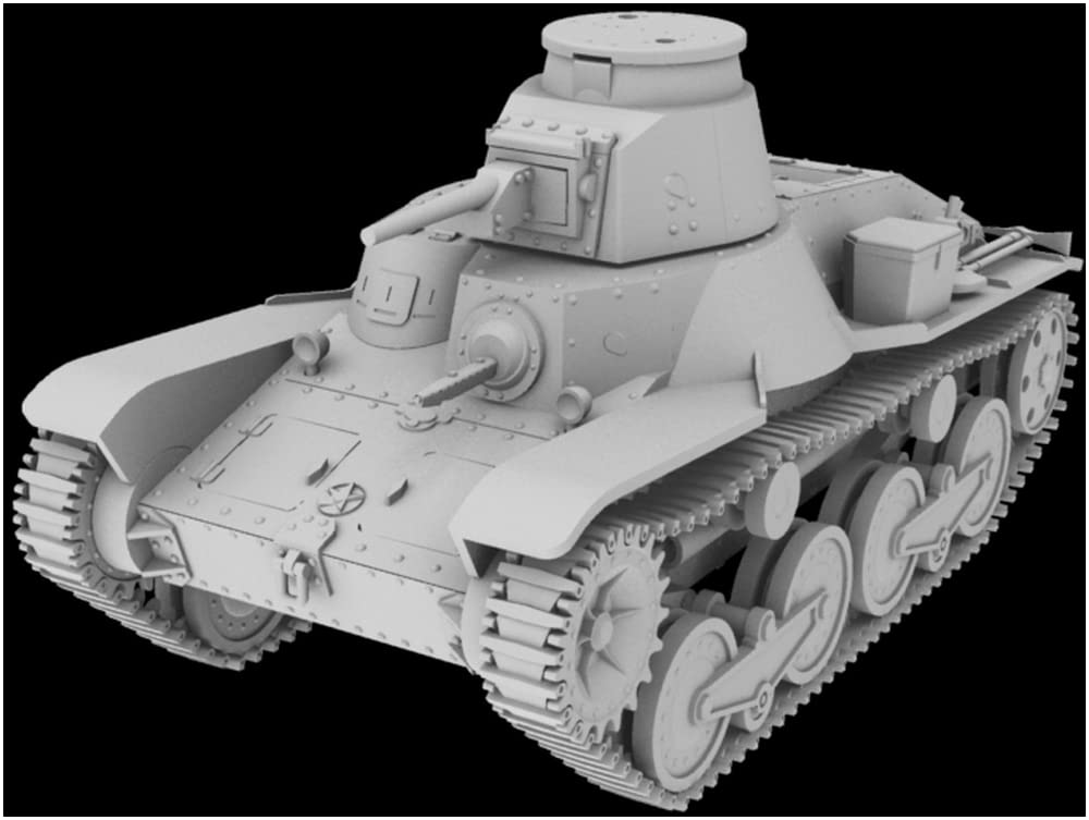 IBG 1/72 Scale Japanese Army Type 95 Ha-Go Light Tank, North Manchuria Type, Plastic Model Kit PB72089