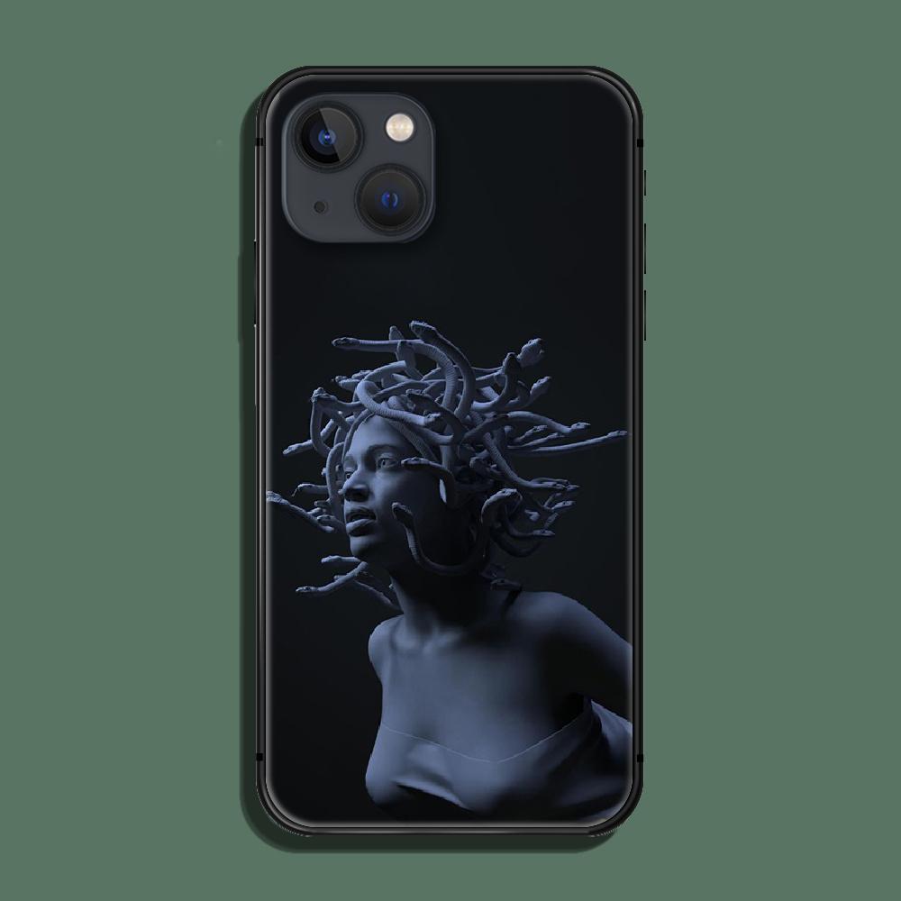 Statue Abstract Art Phone Case Cover Coque For Iphone Xiaomi Mi Samsung Galaxy Redmi Note A S 11 12 13 14 15 22 23 24 5G Pro Plus Max Fe Ultra