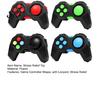 Anxiety Relief Gadget Game Controller Fidget Toy with Lanyard Stress Mini Gamepad Boredom Buster Joystick Roller Clicker Home Work Decompression
