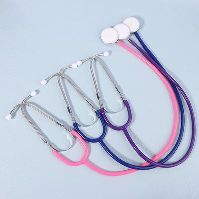 Portable Double Head Stethoscope Professional Cardiology Stethoscope Doctor Medical Equipment Student Vet Nurse Medical Device
