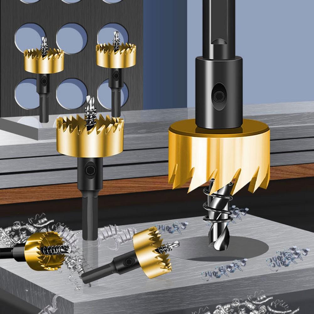 

Coated Drill Bit Set Professional Grade for Wood Steel and Plastic 12mm