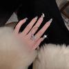 Elegant Butterfly Open Ring: High-End Design, Fashionable and Versatile Index Finger Accessory.