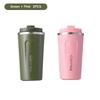 380/510ML Thermo Cafe Coffee Mug Car Thermos Mug Leak_Proof Travel Thermo Cup for Tea Water Coffee Double Stainless Steel