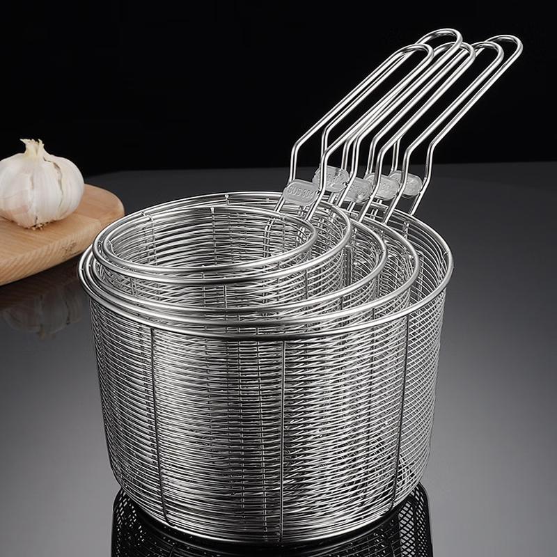 Stainless Steel Mesh Fry Basket