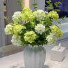 Hydrangea Silk Flower Arrangement for Dining Table and Living Room Decor