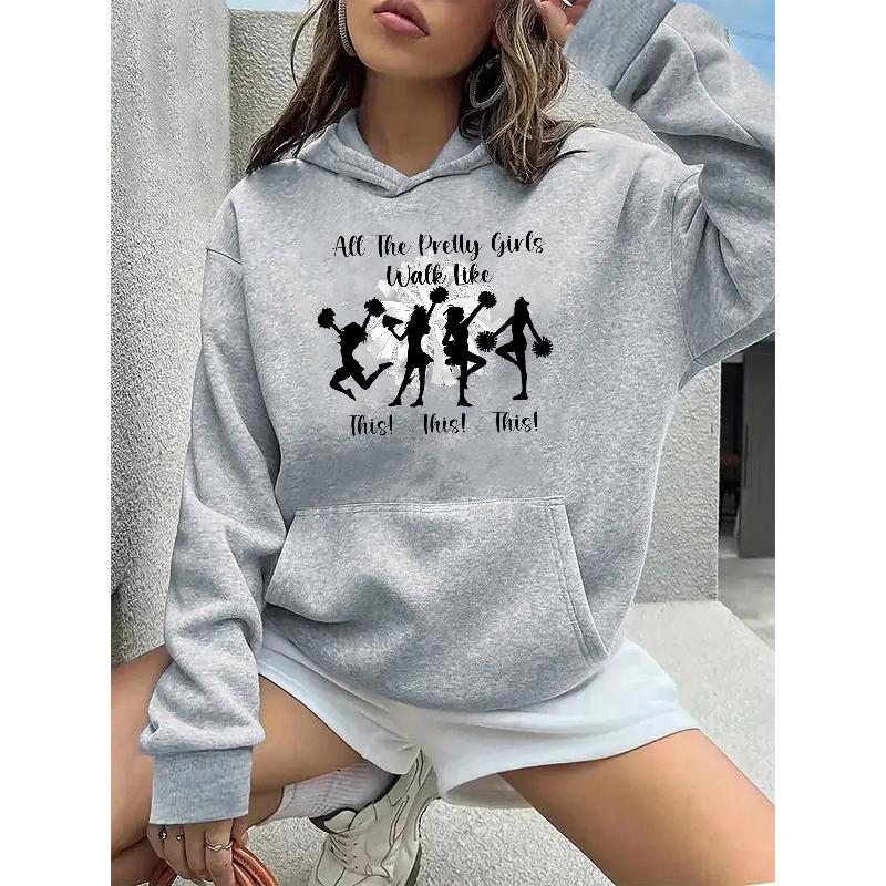 Warm Hooded Lounge Sweatshirt Soft Touch Wind-Resistant Easy Care Winter Indoor XXL светло-серый