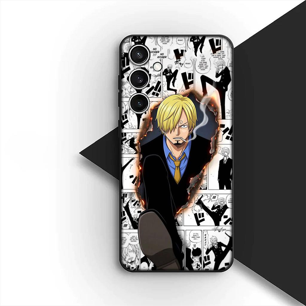 Hülle für Apple iPhone 17 Pro XS Max Air 6 7 8 Plus 5 + SE 2022 SE2 16E 8+ Hülle Handyhülle Hintergrundbild Sanji One Piece Luffy