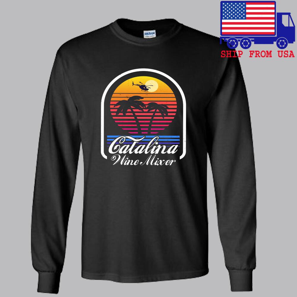 Catalina Wine Mixer Step Brothers Movie Black Size S2XL Unisex T-Shirt S