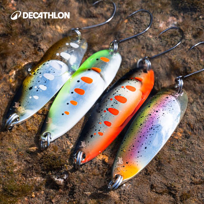 Decathlon Mini-Löffelköder zum Angeln