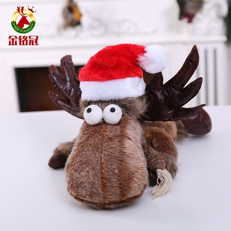 

Модный Рождественский Питомец Красная Плюшевая Шапка для Питомца Эластичная Лента Идеально Подходит для Празднования Праздничного Сезона