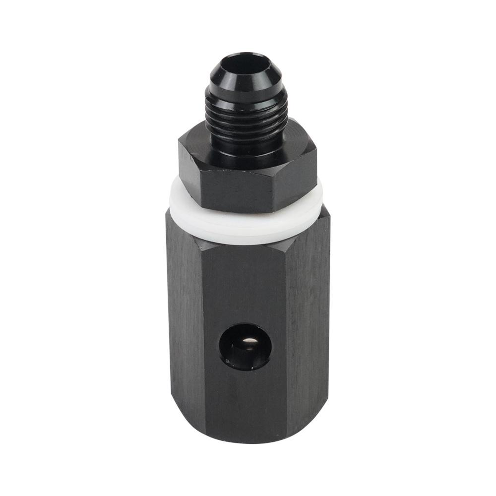 1 X 6AN Male Vent Valve Aluminum+Plastic+Stainless Steel