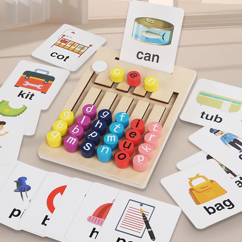 Children's Vowel & Logic Educational Toy for Early Learning & Intellectual Development