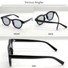 Clear Black x Light Smoke Sunglasses for Men and Boston UV Fashionable Colored Clear [FashionBerry] Women, Style, 99% Protection, Lightweight,
