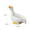 Ceramic Duck-Shaped Soap Dish with Self-Draining Design  for Shower Bathroom Kitchen Tub Sink Tray