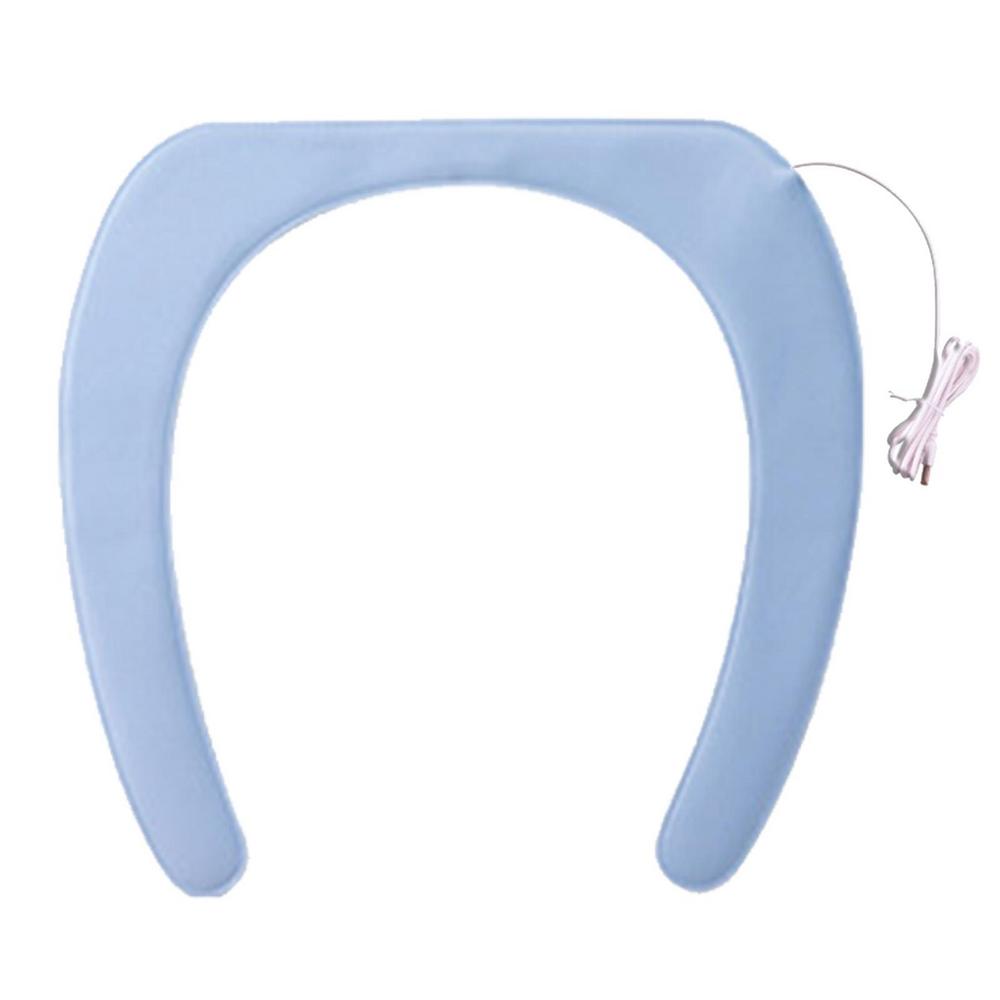 Warm Toilet Seat Cover Pad Heating Toilet Seat Cushion Heating PadWaterproof Washable Bathroom Seat Cover Pad with Self-Adhesive