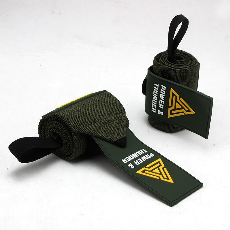 

Bench Press Workout Wrist Wraps Anti-Slip Customizable Sports Wristband Wrist Protection Weightlifting Weights Lifting Straps