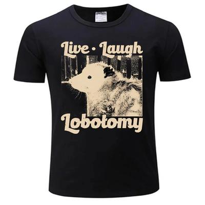 Viva Ria Lobotomia Gambá Camiseta camisetas camisetas personalizadas design sua própria camisa de estampa de animal para meninos camisetas para meninos camisetas homens
