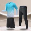 Men's Quick-Dry Long-Sleeve Sports Set: For Cycling, Mountaineering, Running, Tennis, Badminton
