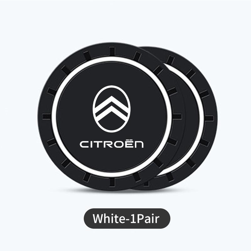 

2pcs Silicone Car Water Cup Holder Coaster Anti Slip Pad Mat For Citroen C4 C3 C5 C1 C2 C6 C4L DS3 DS4 Berlingo Picasso Jumper
