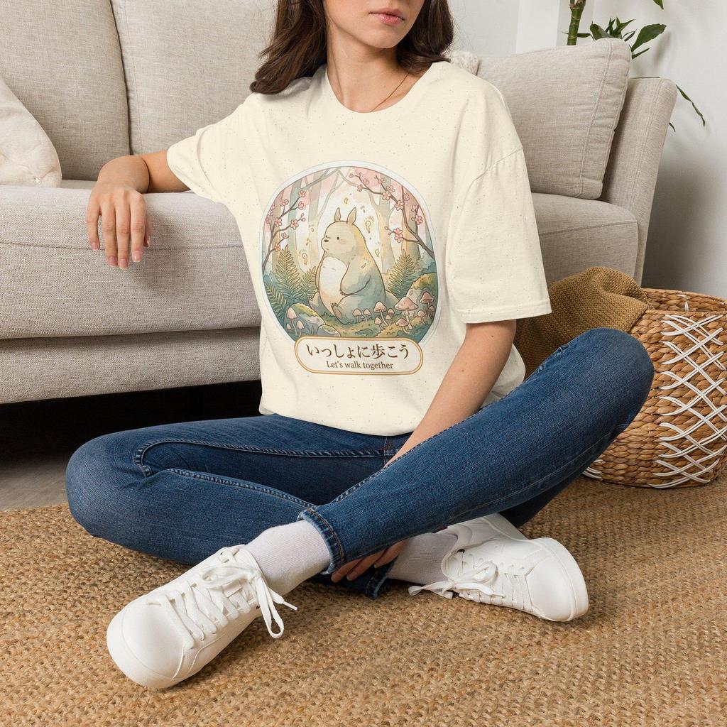 Totoro inspired Creature T-and kids tshirt | Whimsical Anime Inspired Apparel