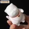 Cute Cat Porcelain Fragrance Insert Holder Tea Set Accessories Cute Aromatherapy Stove Decoration Pet Home Creative Tea Pets
