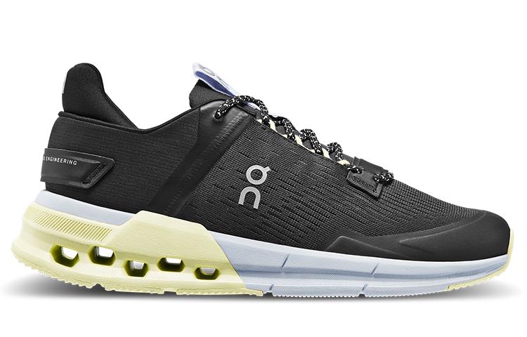 Women's Sneakers On Running Cloudnova Flux Black Hay (Women's) Black/Hay