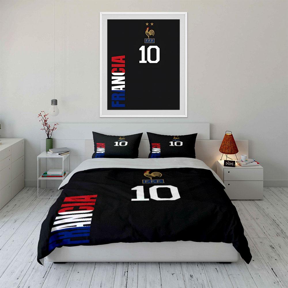 Rooster, France Flag, Number. Bedding Sets Duvet Cover Sets Duvet Covers Pillowcases(1*Duvet Cover 2*Pillowcases Without Duvet Insert)