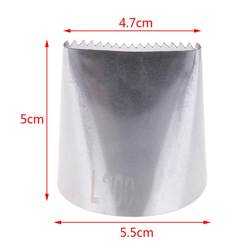 

M- Large Stainless Steel Pastry Nozzles Icing Piping Tips Cream Rose Cake Decorating Cupcake Kitchen Baking Tools