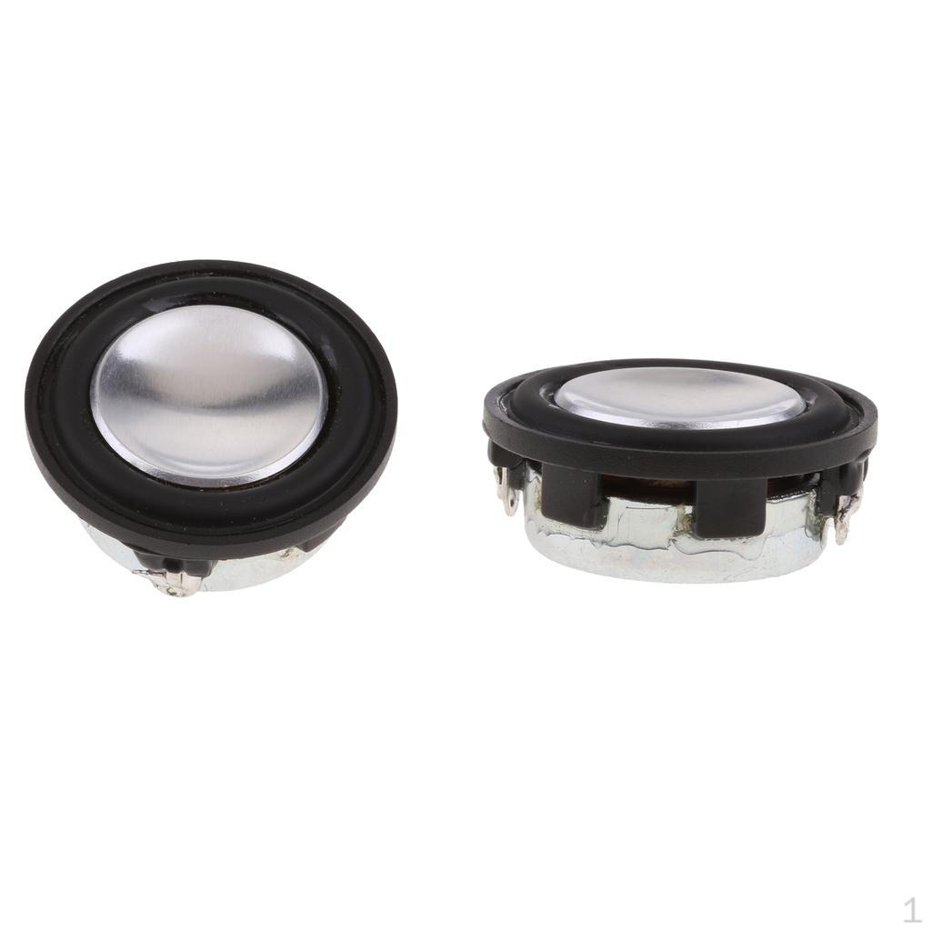 

2 шт. 28 мм 2 Вт Автомобильные динамики 4 Ом Стерео Аудио Сабвуфер