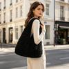 Yogodlns Luxury Fluffy Tote Women Shoulder Bag Lamb Wool Faux Fur Hobo Bags for Winter Large Capacity Shopper Plush Designer Handbags